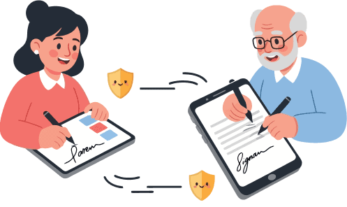 Collect e-signatures from parents and guardians